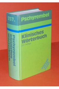 Pschyrembel Klinisches Wörterbuch mit 2339 Abb. und 268 Tabellen.   - Sonderausgabe.