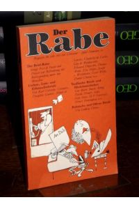 Der Rabe X. Der Brief-Rabe. Magazin für jede Art von Literatur - Nummer 10.   - Von Gerd Haffmans herausgegeben.
