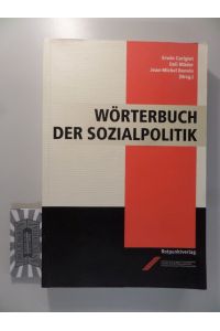 Wörterbuch der Sozialpolitik.