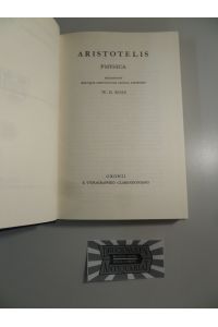 Aristotelis : Physica.   - Scriptorum Classicorum Bibliotheca Oxoniensis.
