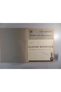 Klavirni repertoir. Piano a 2 MS.   - 24 Tema con variazioni. H.M. 833.