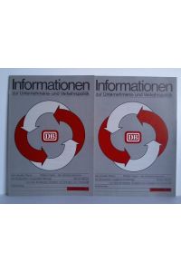 Informationen zur Unternehmens- und Verkehrspolitik, August 1989 und September 1989. Zusammen 2 Hefte