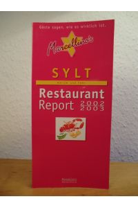 Marcellino's Sylt, Amrum und Föhr Restaurant Report 2002 / 2003