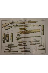 Die geschichtliche Entwicklung der Handfeuerwaffen, bearbeitet nach den in den deutschen Sammlungen noch vorhandenen Originalen. 2 Bände (= komplett).
