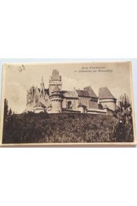 Postkarte Burg Kreuzenstein gelaufen mit 5 Heller Briefmarke,