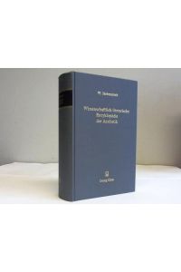 Wissenschaftlich-literarische Encyklopädie der Aesthetik. Ein etymologisch-kritisches Wörterbuch der ästhetischen Kunstsprache