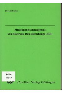 Strategisches Management von electronic data interchange (EDI).