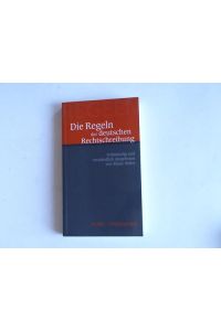 Die Regeln der deutschen Rechtschreibung