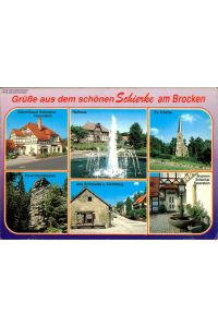 Schierke/Oberharz Mehrbildkarte