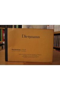 Dietzmann. Verzeichnis 1954/55: Komödien, Lustspiele, Schauspiele.