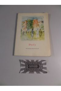 Dufy: Pferderennen.   - [Kleine Enzyklopädie der Kunst Bd. 12].