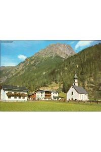 Feichten, Kaunertal, Tirol, Sommer, Kirche