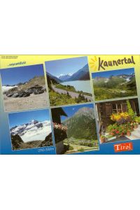 Kaunertal, urgemütlich, Tirol, Gletscher Mehrbildkarte