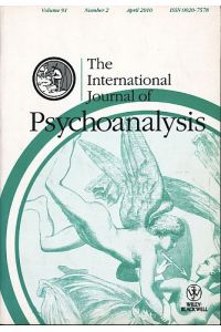 The International Journal of Psychoanalysis Vol. 91, 2010. Number 5.