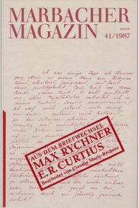 Aus dem Briefwechsel Max Rycher - E. R. Curtius