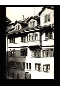 Restaurierung des Hauses zur Engelburg. Projekt beschrieb kostenvoranschlag 1. April 1964.