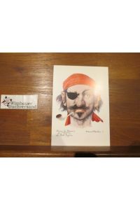 Postkarte: Les Corsaires d'Etienne Blandin, 66 Honoré Le Manac'h dit Crabe poilu