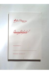 Programmheft Bayreuter Festspiele 1987 - Programmheft 4 - Tannhäuser.