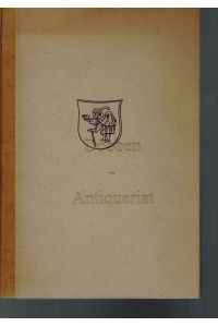 Johannes Gutenberg. Sein Leben und sein Werk. Vom Verfasser gewidmet.