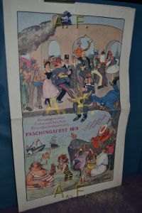 Gesangsverein Österreichsicher Eisenbahnbeamter Faschingsfest 1913 (Werbeprospekt)