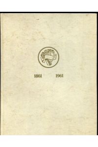 Geschichte des Akademischen Gesangvereins München 1861-1911.   - Beiliegend: Satzung (20 Seiten) und Geschäftsordnung (8 Seiten) des AGVM.