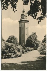 Postkarte: Finsterwalde - Wasserturm.