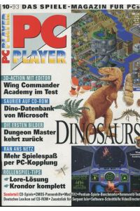 PC Player. Das Spielemagazin für PCs. Nr. 10 - 1993.