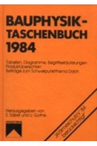 Bauphysik-Taschenbuch 1984