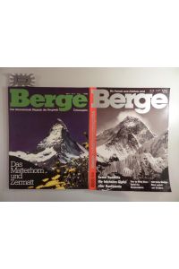 Berge - Das internationale Magazin der Bergwelt : Erstaugabe, 1983 - Ausgabe Nr. 100, 2000 [100 Hefte].