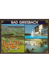 Bad Griesbach, Dreiquellenbad Bad Griesbach im Rottal Mehrbildkarte