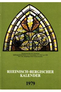 1979. Heimatjahrbuch für das Bergische Land 49. Jahrgang.