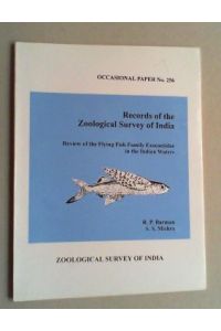 Review of the Flying Fish Family Exocoetidae in the Indian Waters.