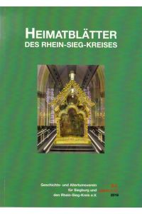 Heimatblätter des Rhein-Sieg-Kreises 84. Jahrgang.