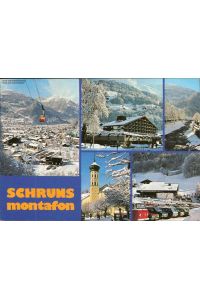 Internationaler Wintersportort , Vorarlberg Mehrbildkarte