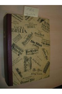 Die Bibeln.   - Titel- und Textblätter aus fast 2000 Jahren.