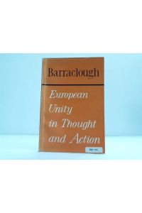European Unity in Thought & Action
