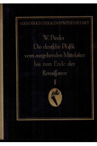 Handbuch der Kunstwissenschaft. Konvolut, bestehend aus 27 Bänden.