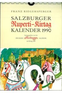 Salzburger Ruperti-Kirtag Kalender 1990.