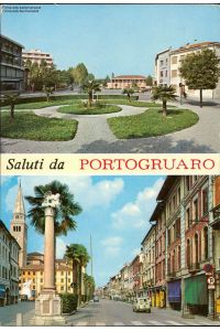 Saluti da Portogruaro Mehrbildkarte