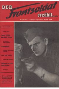 Der Frontsoldat erzählt . . . Heft Nr. 1 1953  - 17. Jahrgang