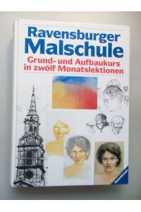 2 Bücher Landschaftsaquarelle Technik Komposition Ravensburger Malschule