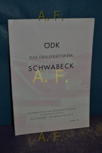 ÖDK : Das Draukraftwerk Schwabeck.
