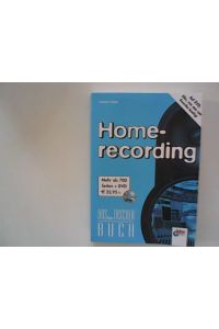 Homerecording, Das bhv Taschenbuch, mit DVD