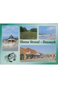 Henne strand - Danmark Mehrbildkarte