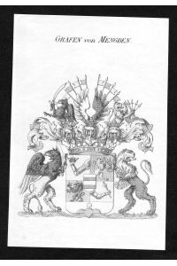 Grafen von Mengden - Mengden Wappen Adel coat of arms heraldry Heraldik