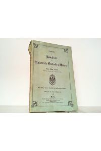 Nachtrag zur Rangliste der Kaiserlichen Deutschen Marine für das Jahr 1908. Nach dem Stande vom 2. November 1908.