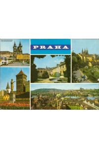Prag - Socha jana Svermy Mehrbildkarte