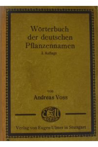 Wörterbuch der deutschen Pflanzennamen