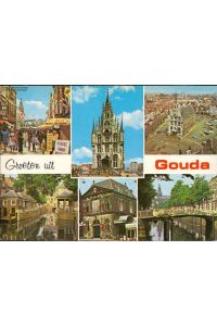Gouda/Holland Mehrbildkarte