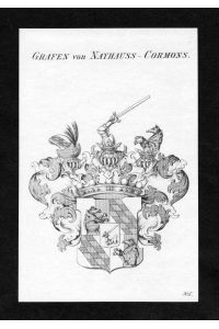 Grafen von Nayhauss-Cormons - Nayhauss-Cormons Nayhauß-Cormons Wappen Adel coat of arms heraldry Heraldik